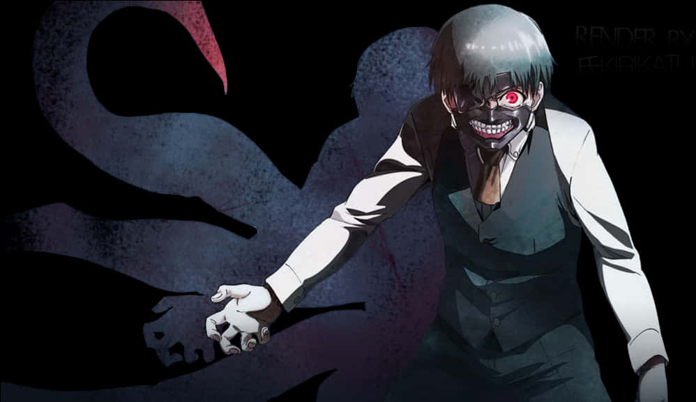 Kaneki Ken Transformed Tokyo Ghoul PNG