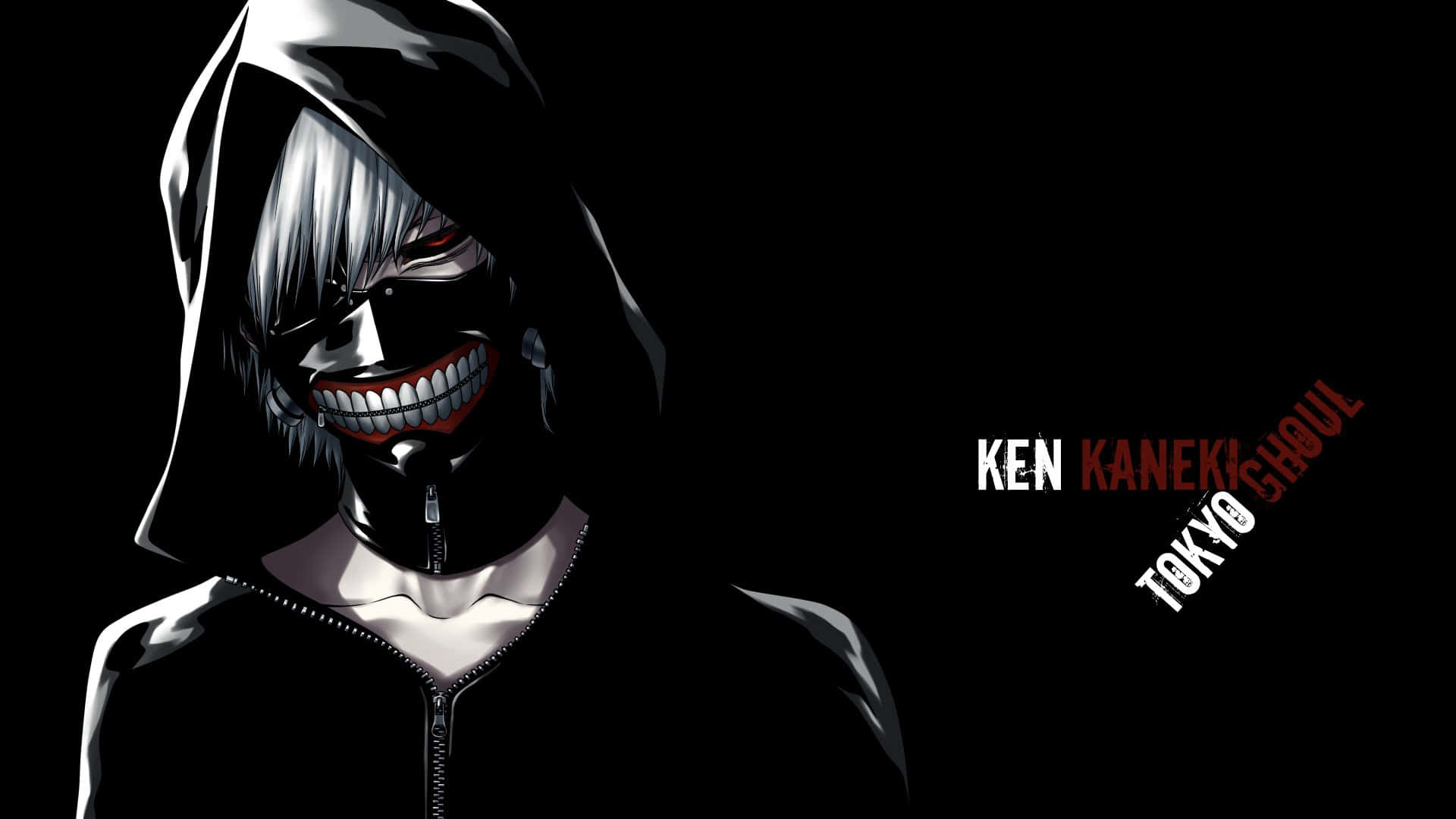 Be one with the darkness - Kaneki's Mask Wallpaper