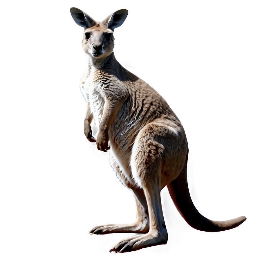 Kangaroo Drawing Png 05212024 PNG