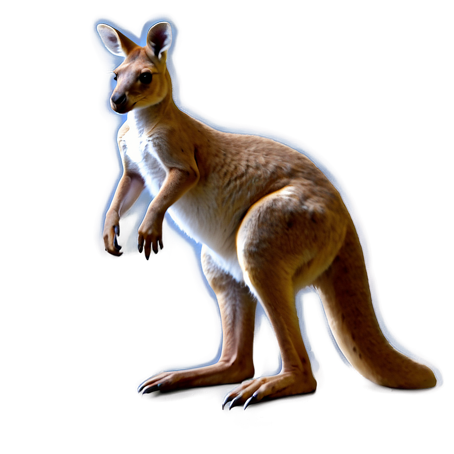 Kangaroo Outline Png Kjw81 PNG