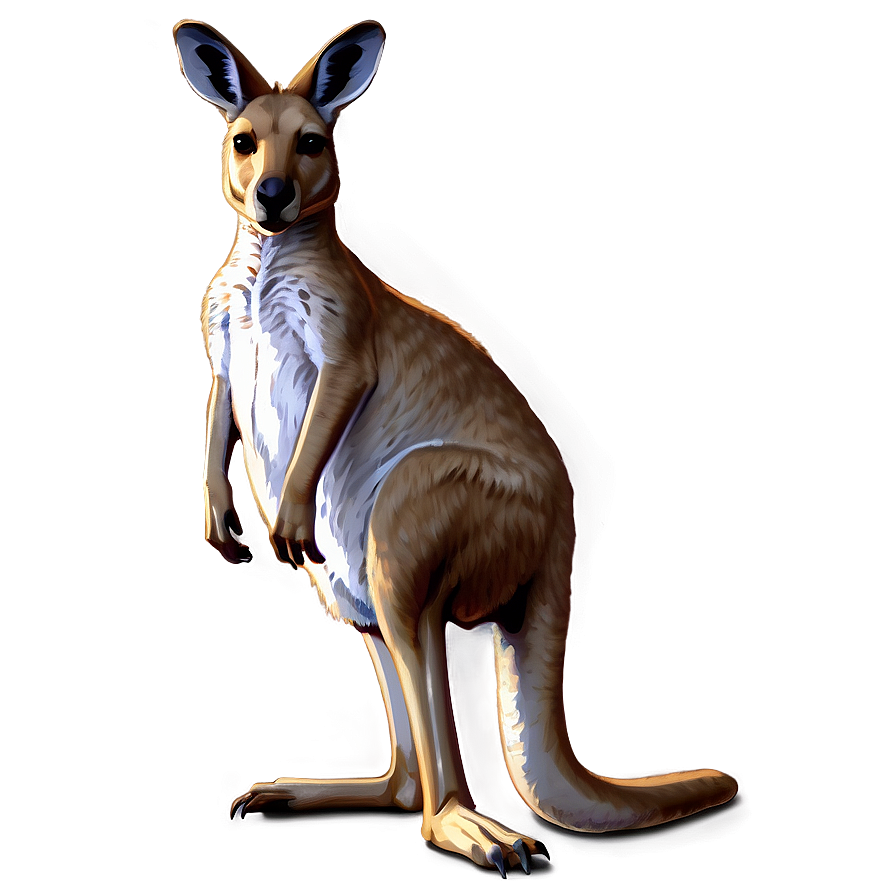 Kangaroo Standing Png Ere14 PNG