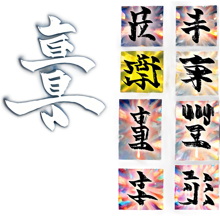 Kanji For Faith Png 06272024 PNG