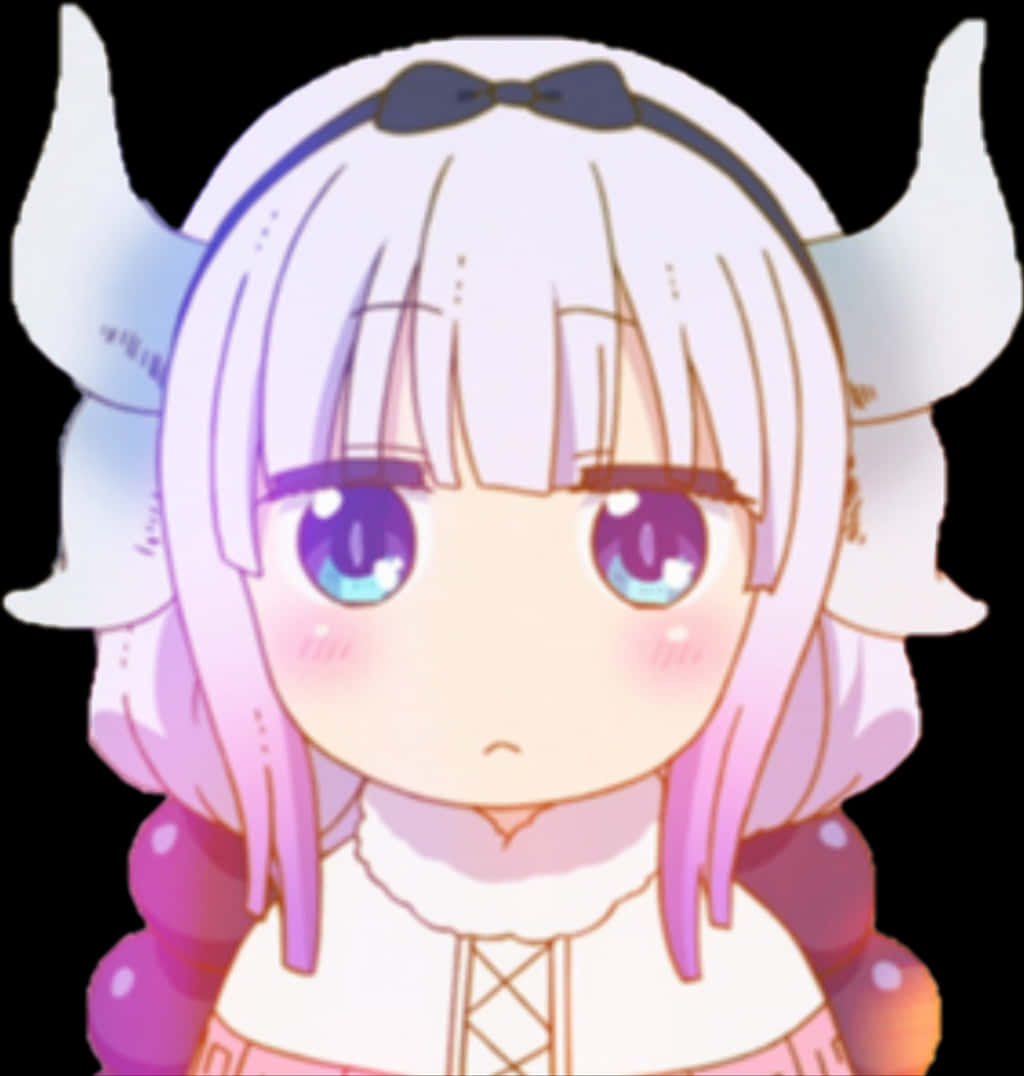 Download Kanna Kamui Anime Character | Wallpapers.com