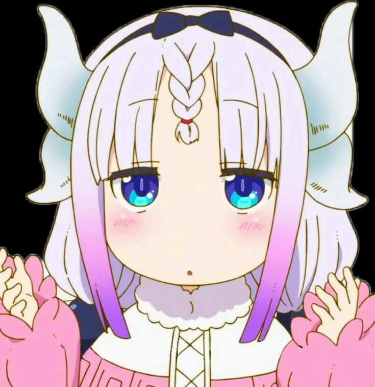 Kanna Kamui Anime Character PNG