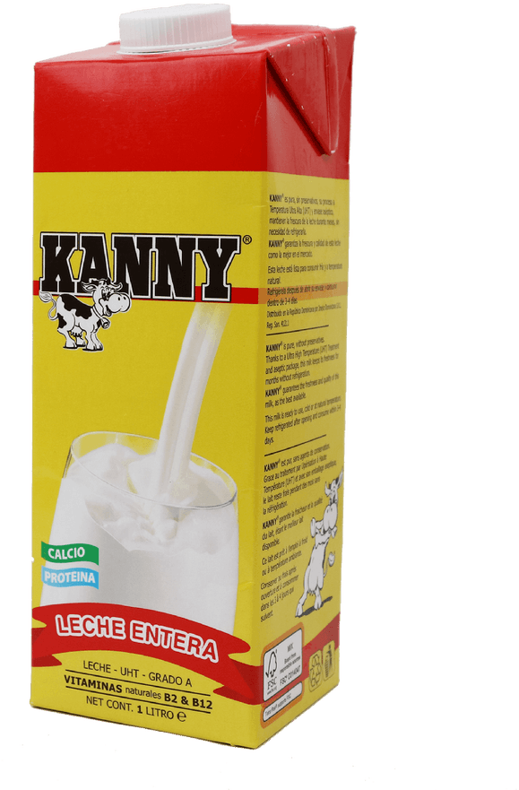 Kanny Milk Carton Pouring PNG
