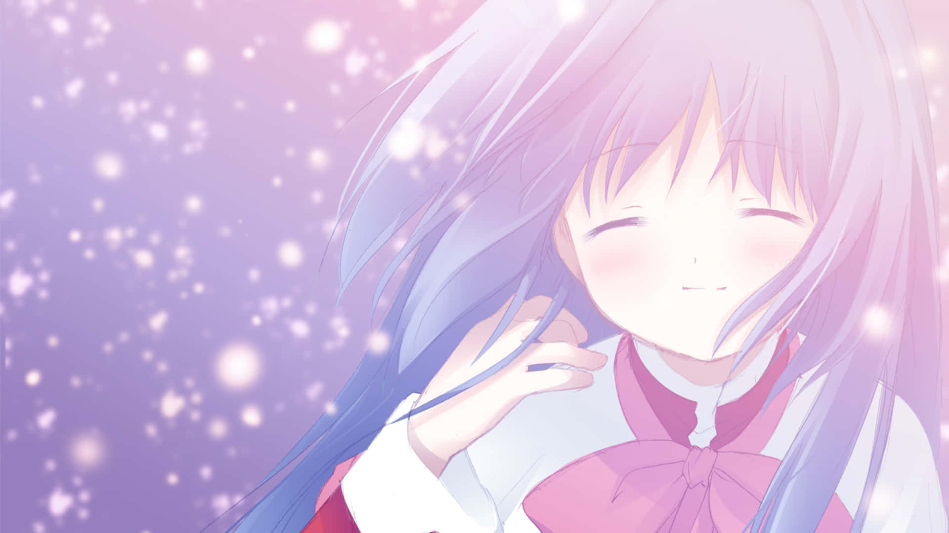 A still from the anime series, Kanon Wallpaper