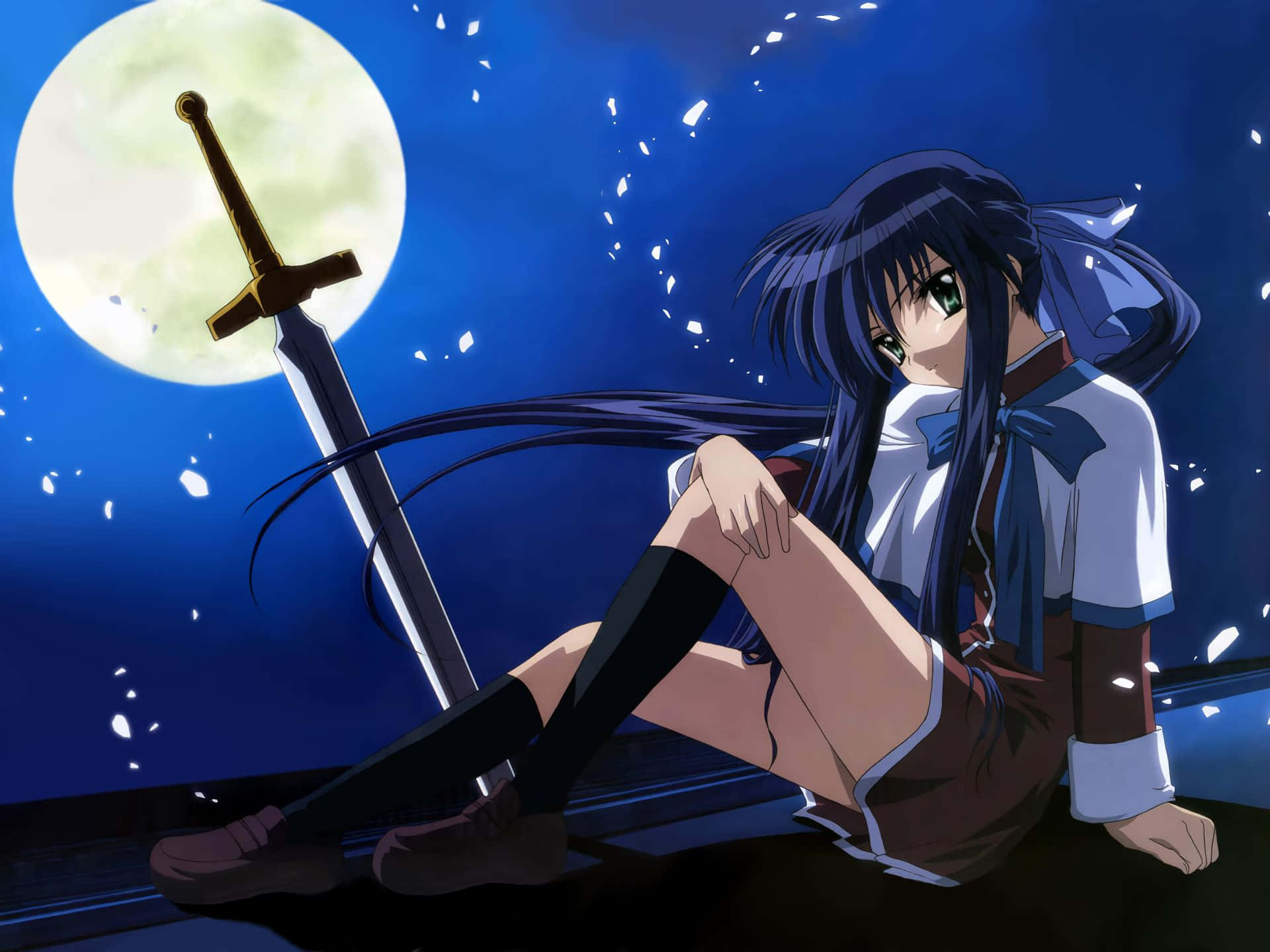 Moon sword. Май Кавасуми.