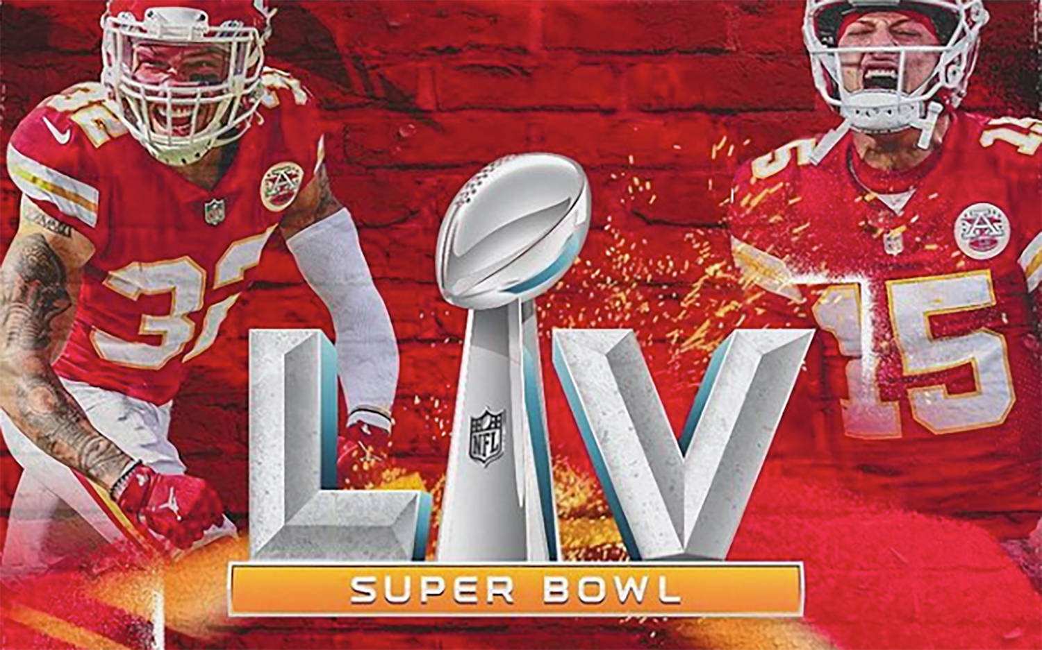 “Go Chiefs! Let’s Go To The Super Bowl!" Wallpaper