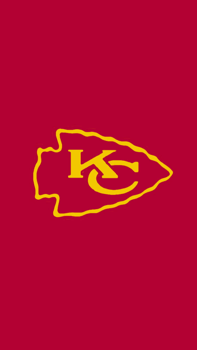 Zeigensie Ihren Stolz Auf Die Chiefs Mit Dem Kansas City Chiefs Iphone! Wallpaper