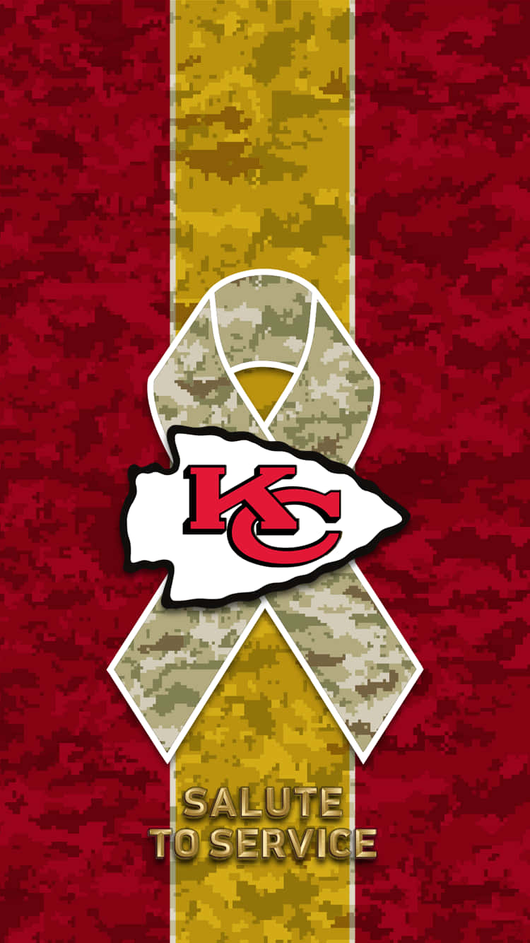 Support the Kansas City Chiefs with an official iPhone® Wallpaper