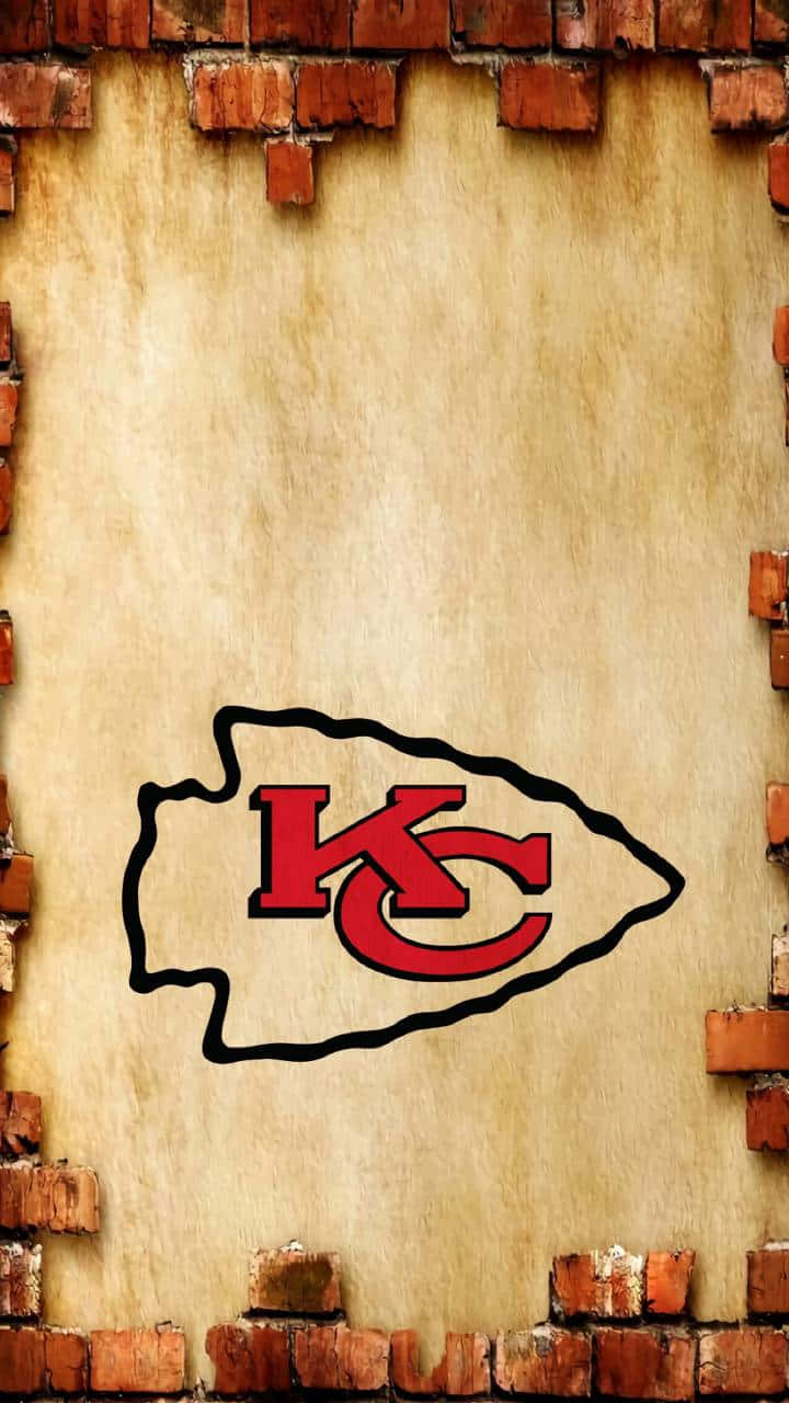 Overvældende Kansas City Chiefs IPhone Skærm Wallpaper