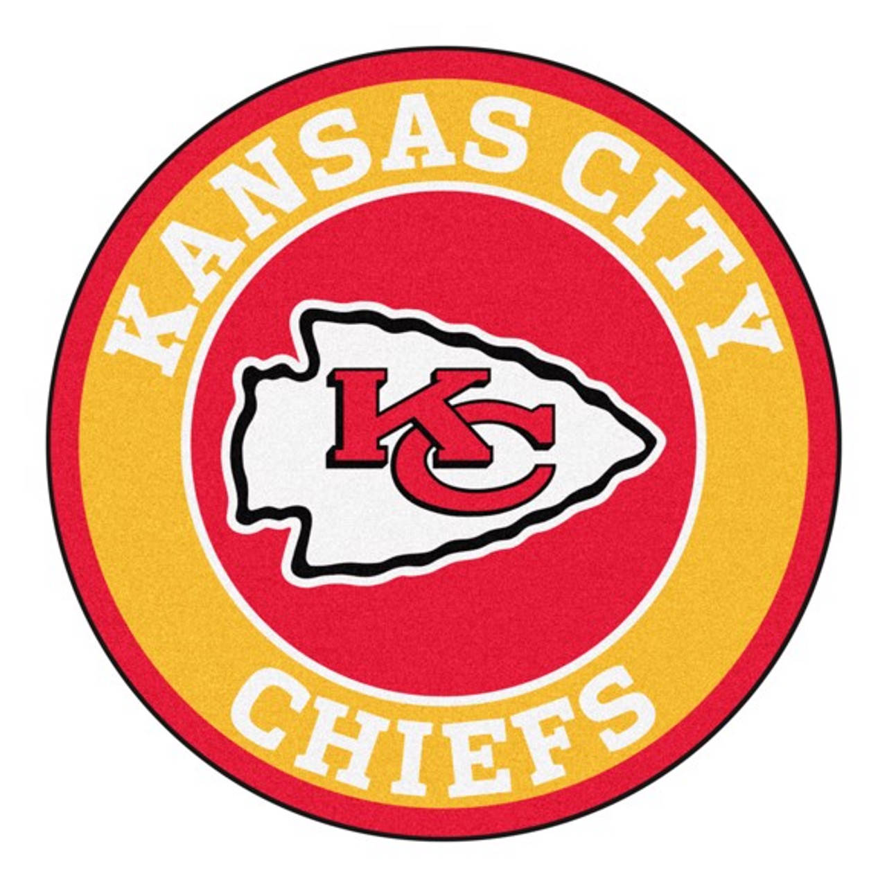 Kansas City Chiefs Logo Emblem (computer- Oder Handyhintergrund) Wallpaper