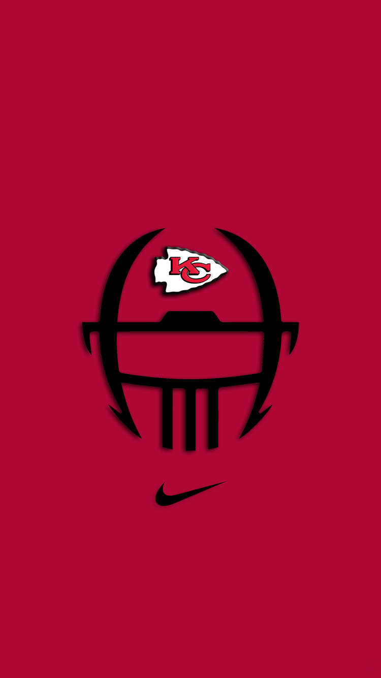 Logotiposimple Del Casco De Los Kansas City Chiefs Fondo de pantalla