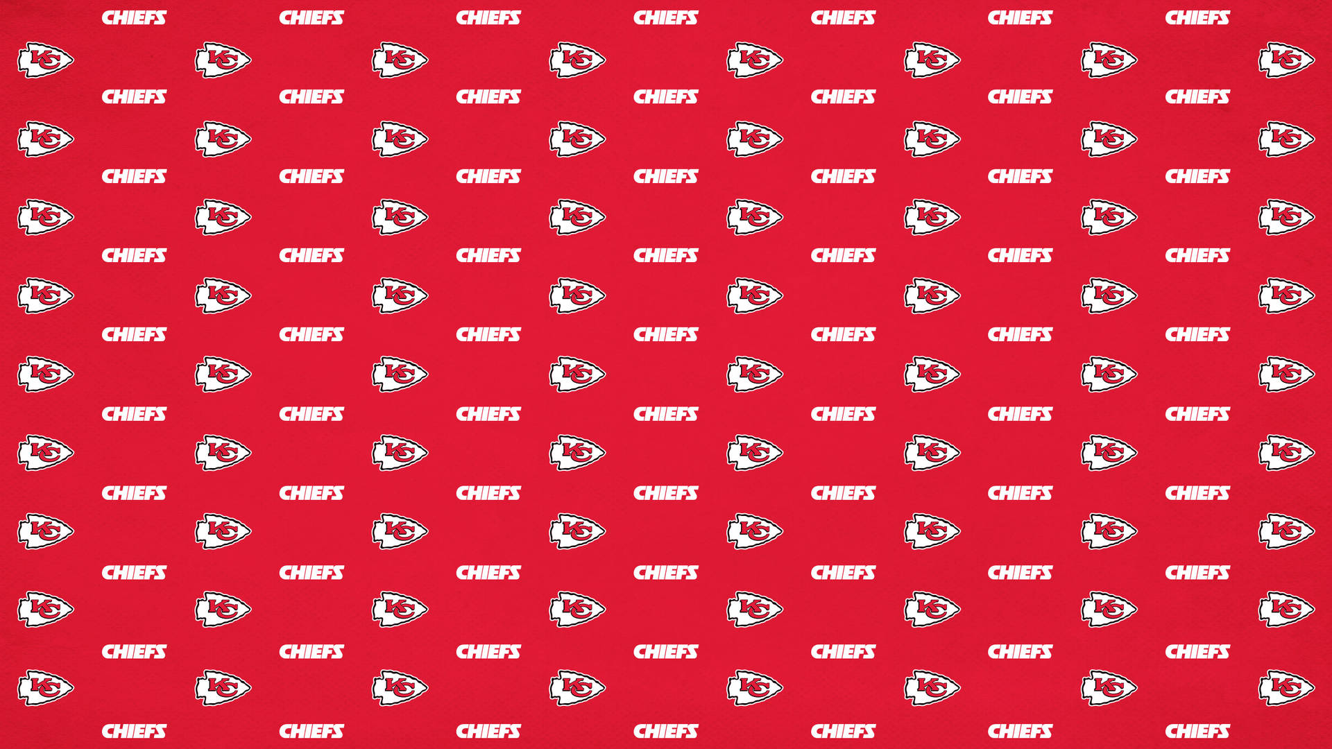 Kansas City Chiefs Logo Mønster Wallpaper