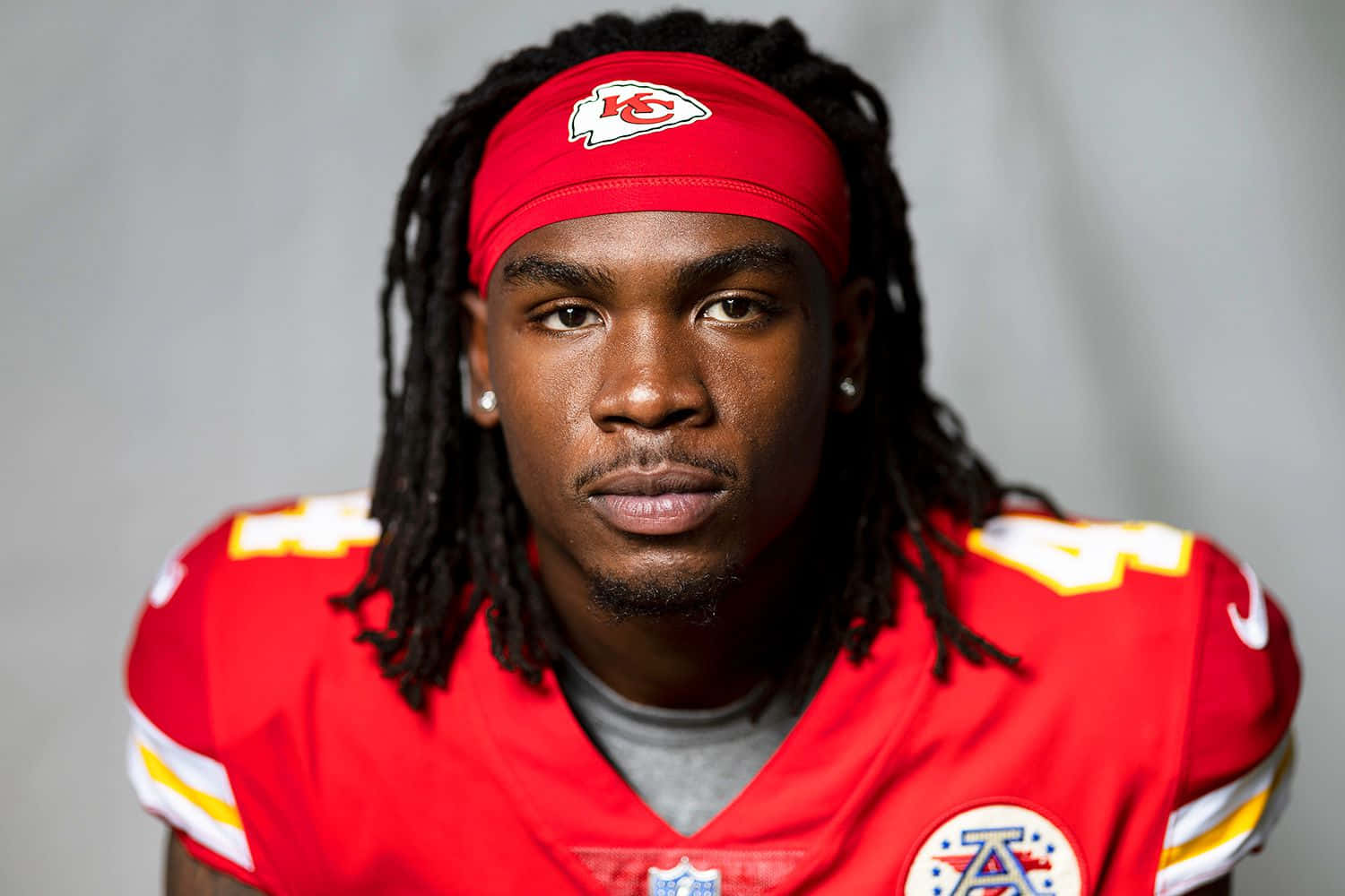 Kansas City Chiefs Pelaajan Potretti Taustakuva