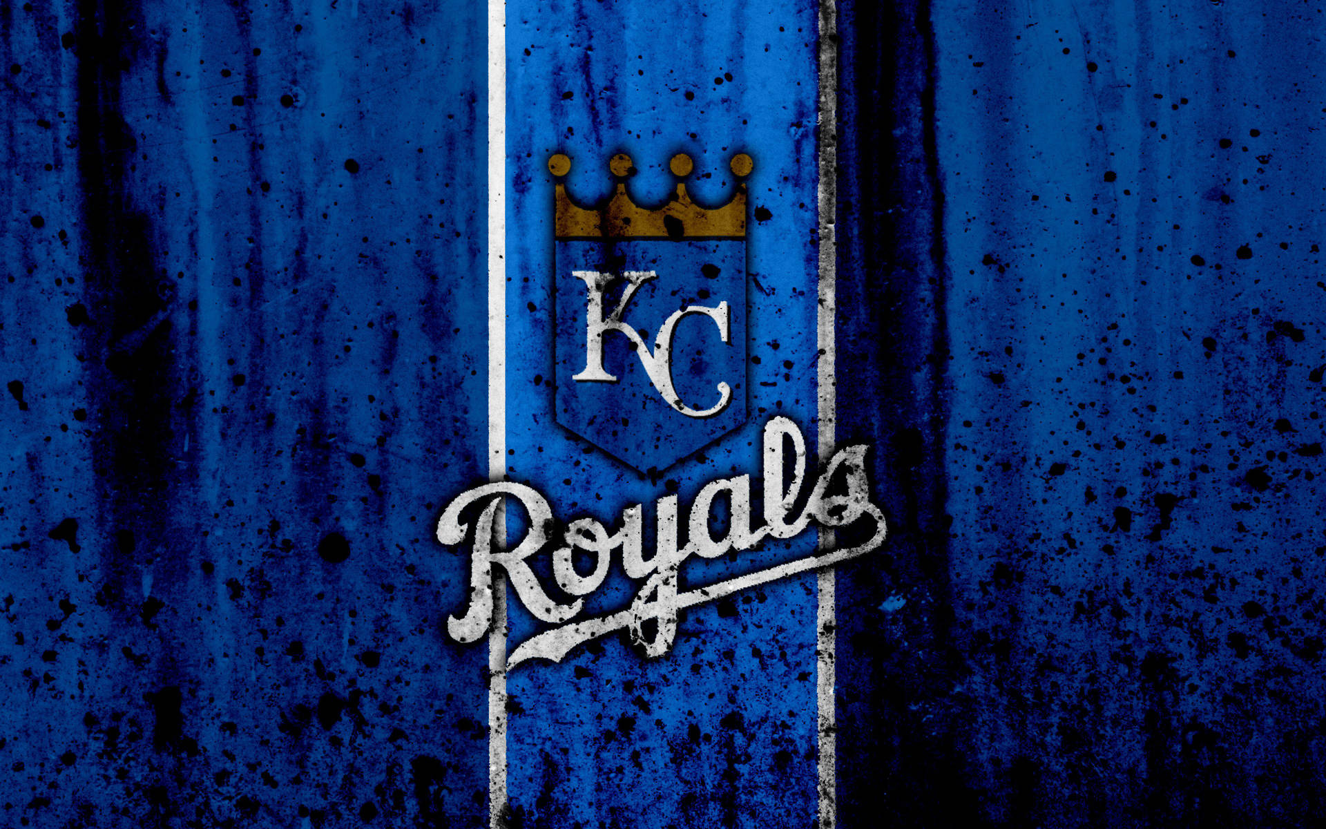 Kansas City Royals Grunge Flag