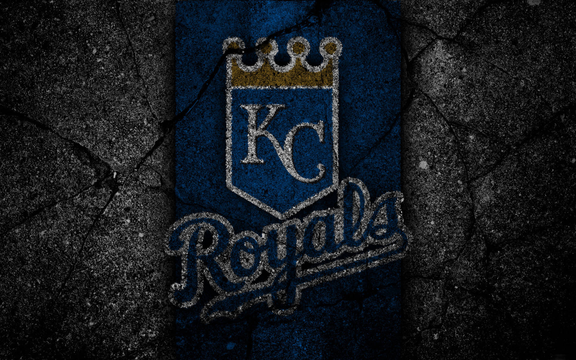 Kansas City Royals Logo Stone Art