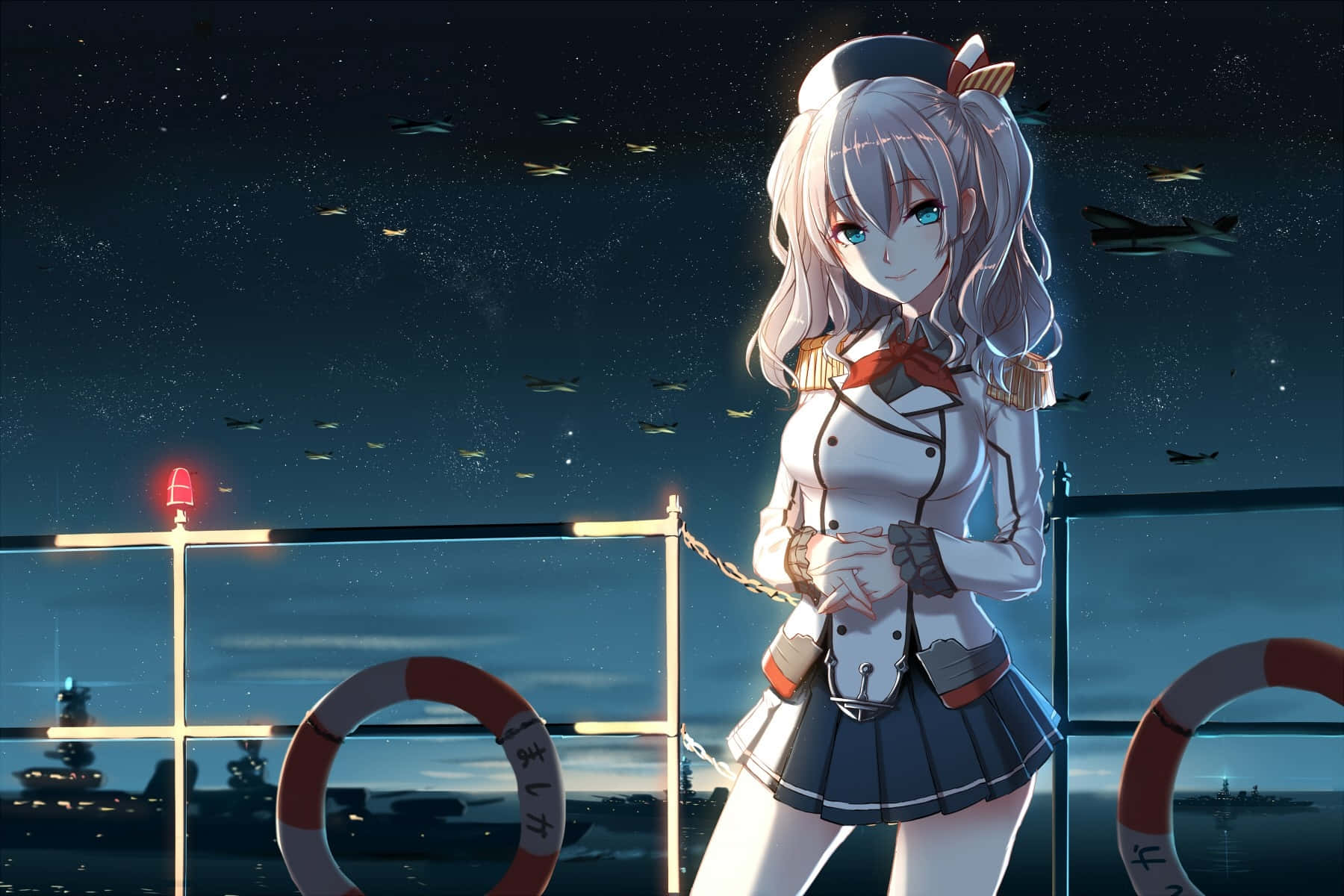 Step into Battle with Kantai Collection Wallpaper