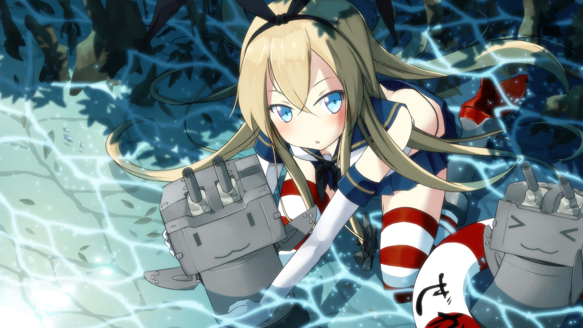Experience the Experience of War with Kantai Collection Wallpaper
