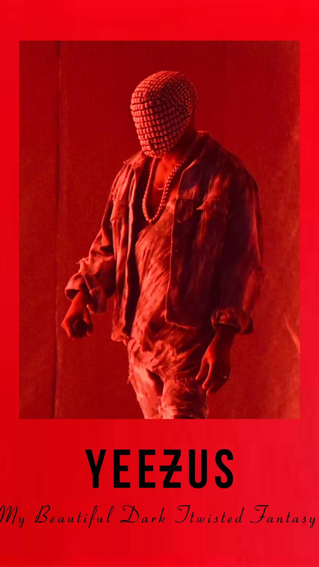 Kanye West's Latest Album Cover Wallpaper