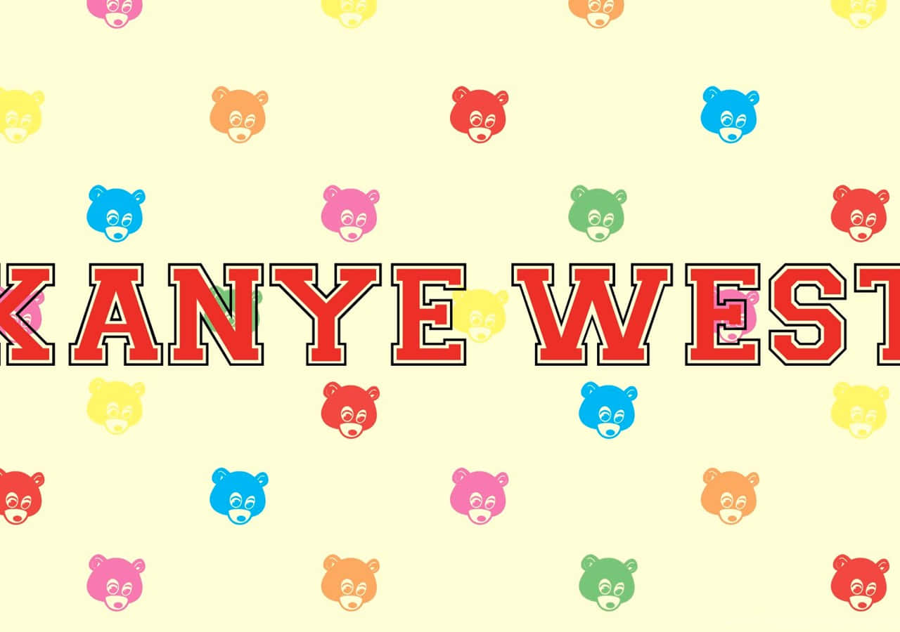 Kanye West Bear Background Wallpaper