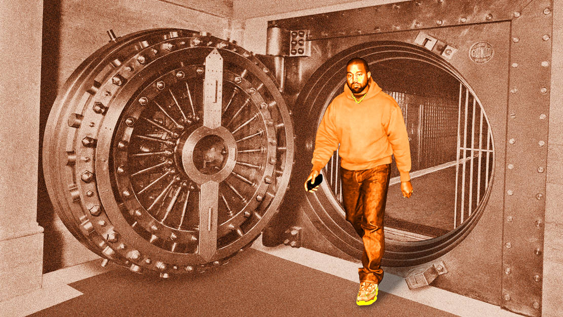 Rapparenoch Producenten Kanye West Hyllar Sin Avlidna Mor Donda. Wallpaper