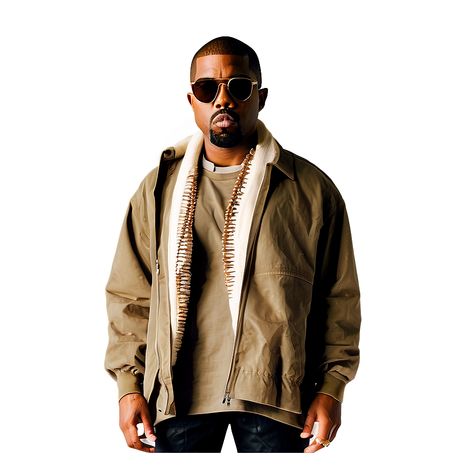 Download Kanye West Fashion Png Dqi15 | Wallpapers.com