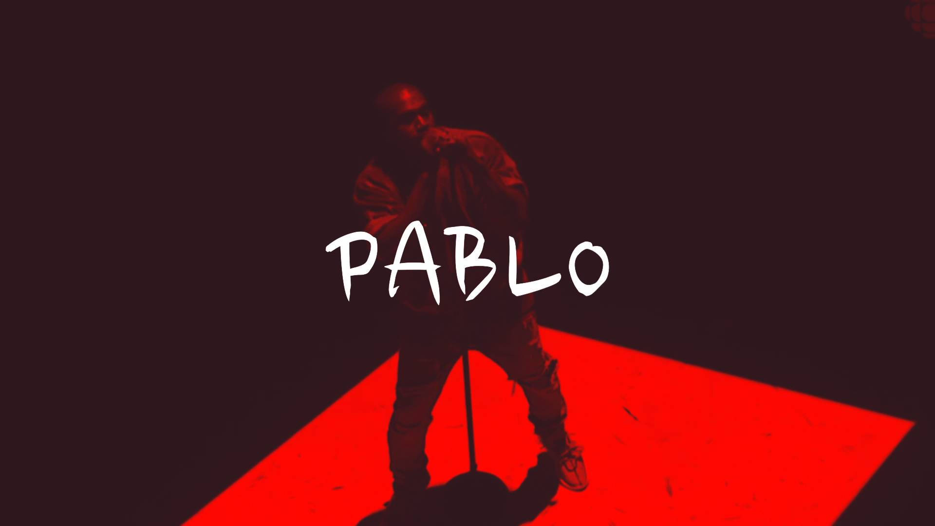 Kanye West Pablo Poster Wallpaper