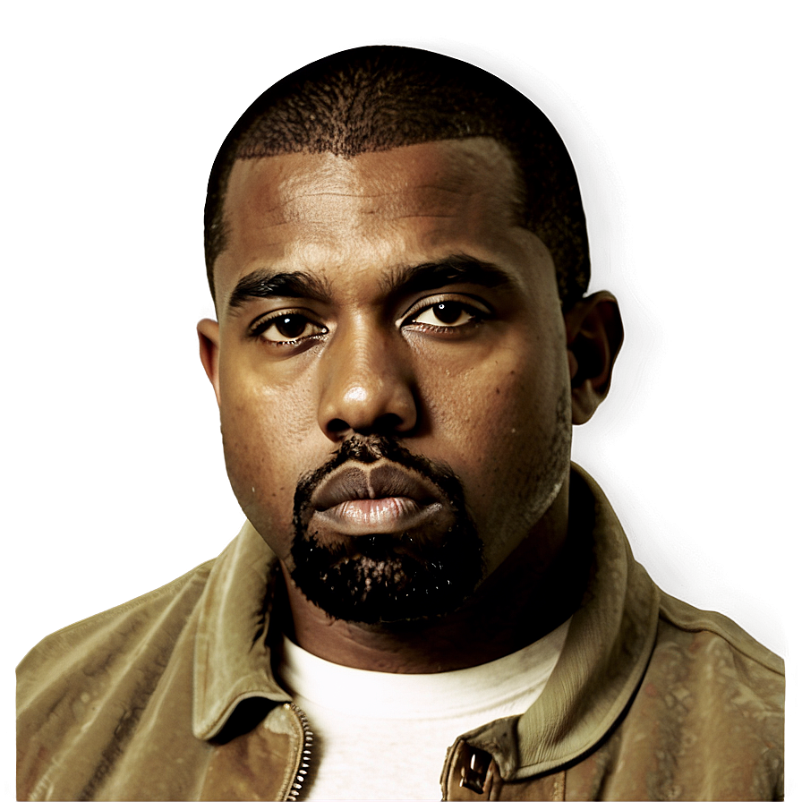 Download Kanye West Portrait Png Gup55 | Wallpapers.com