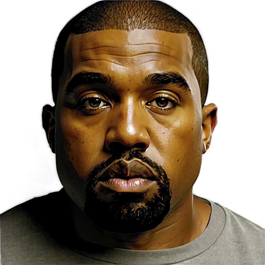 Download Kanye West Portrait Png Lsd35 | Wallpapers.com