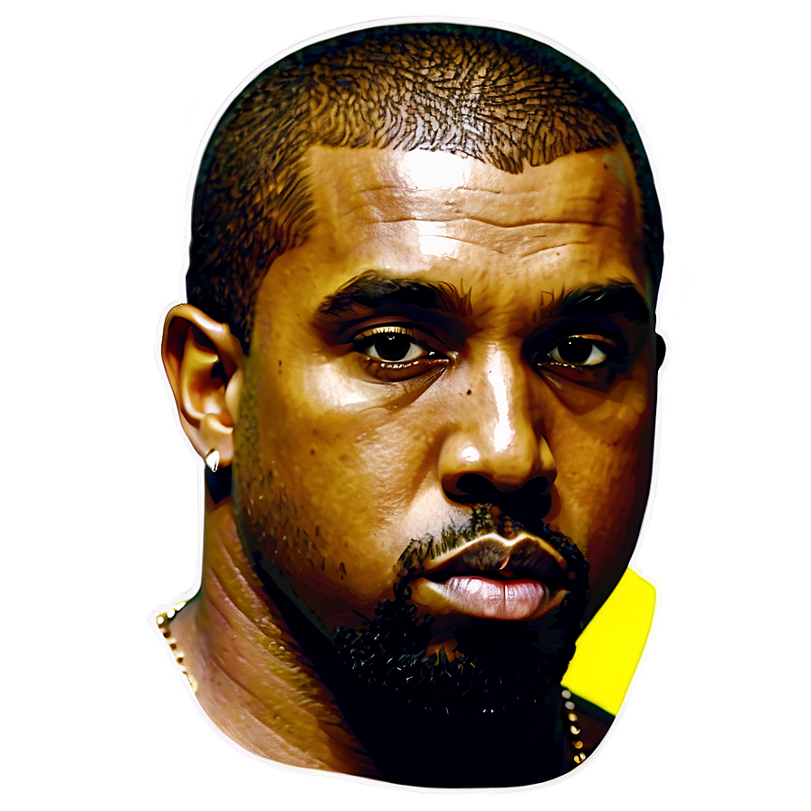 Kanye West Rapper Png Fsm78 PNG