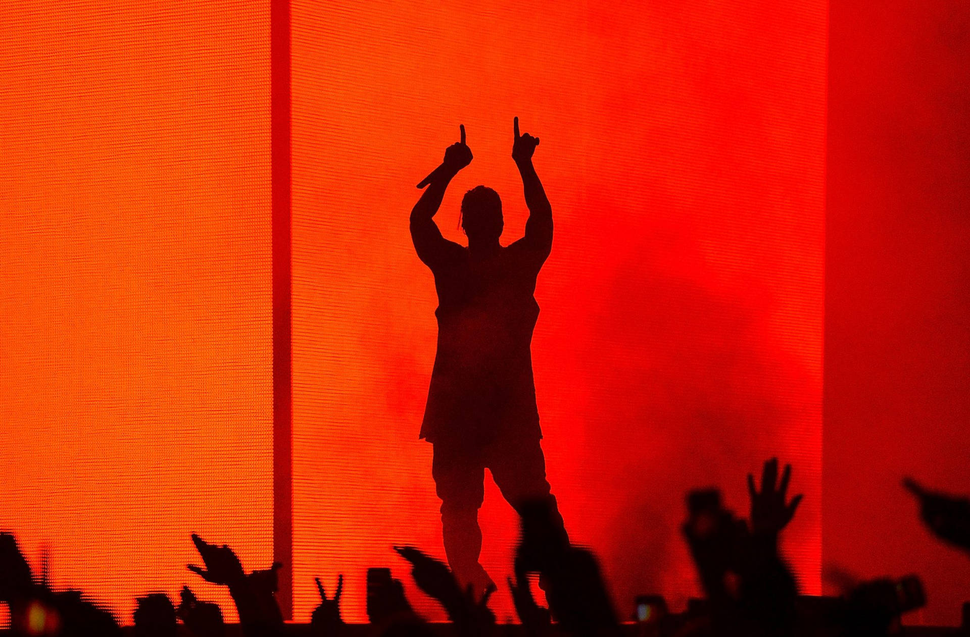 Kanye West Saint Pablo Dark Figure Picture