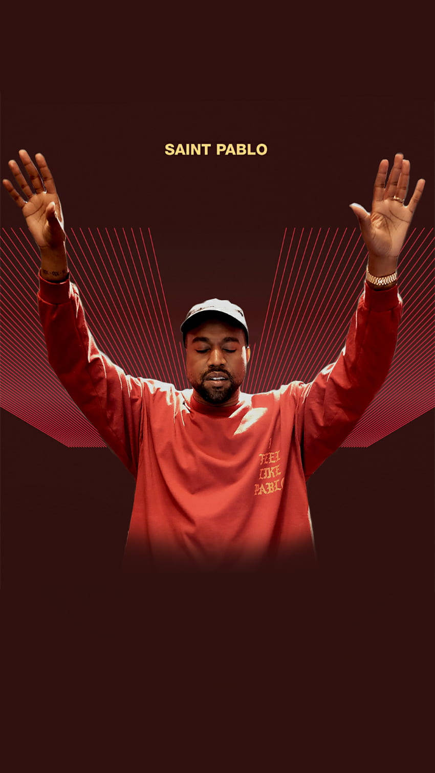Kanye West Saint Pablo Figure Wallpaper