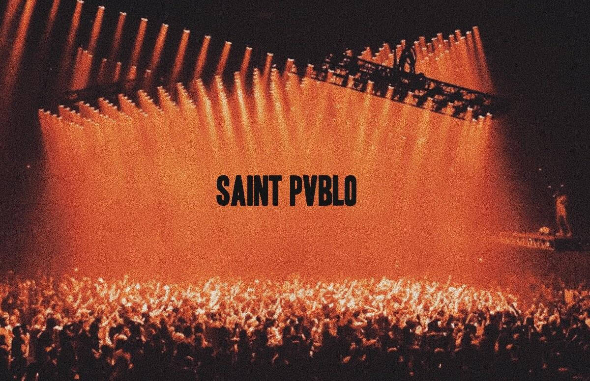 Kanye West Saint Pablo Title Background