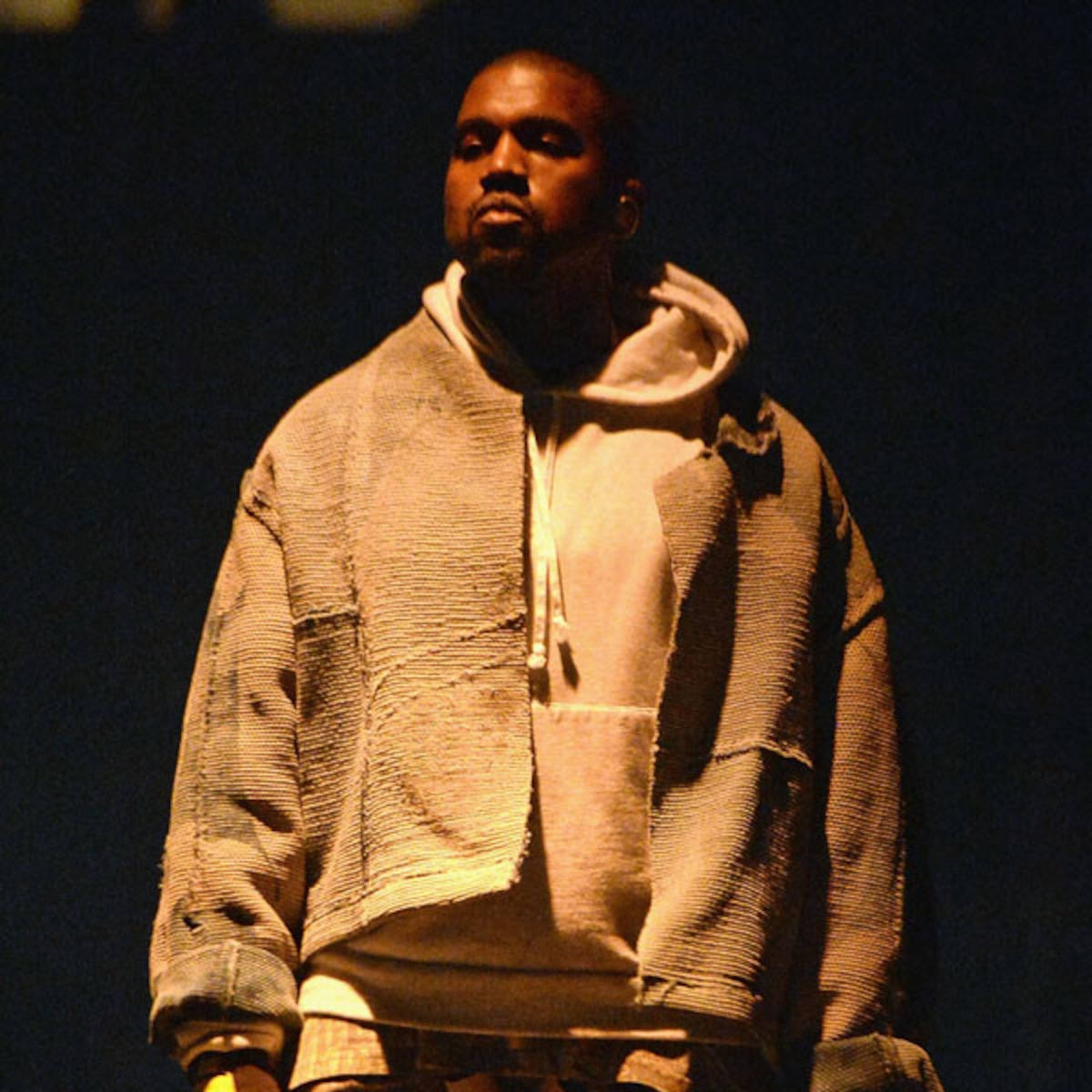 Kanye West Saint Pablo Watching Picture
