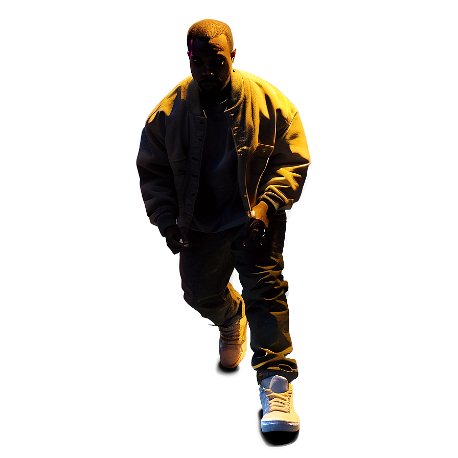 Download Kanye West Silhouette Png Qmn | Wallpapers.com