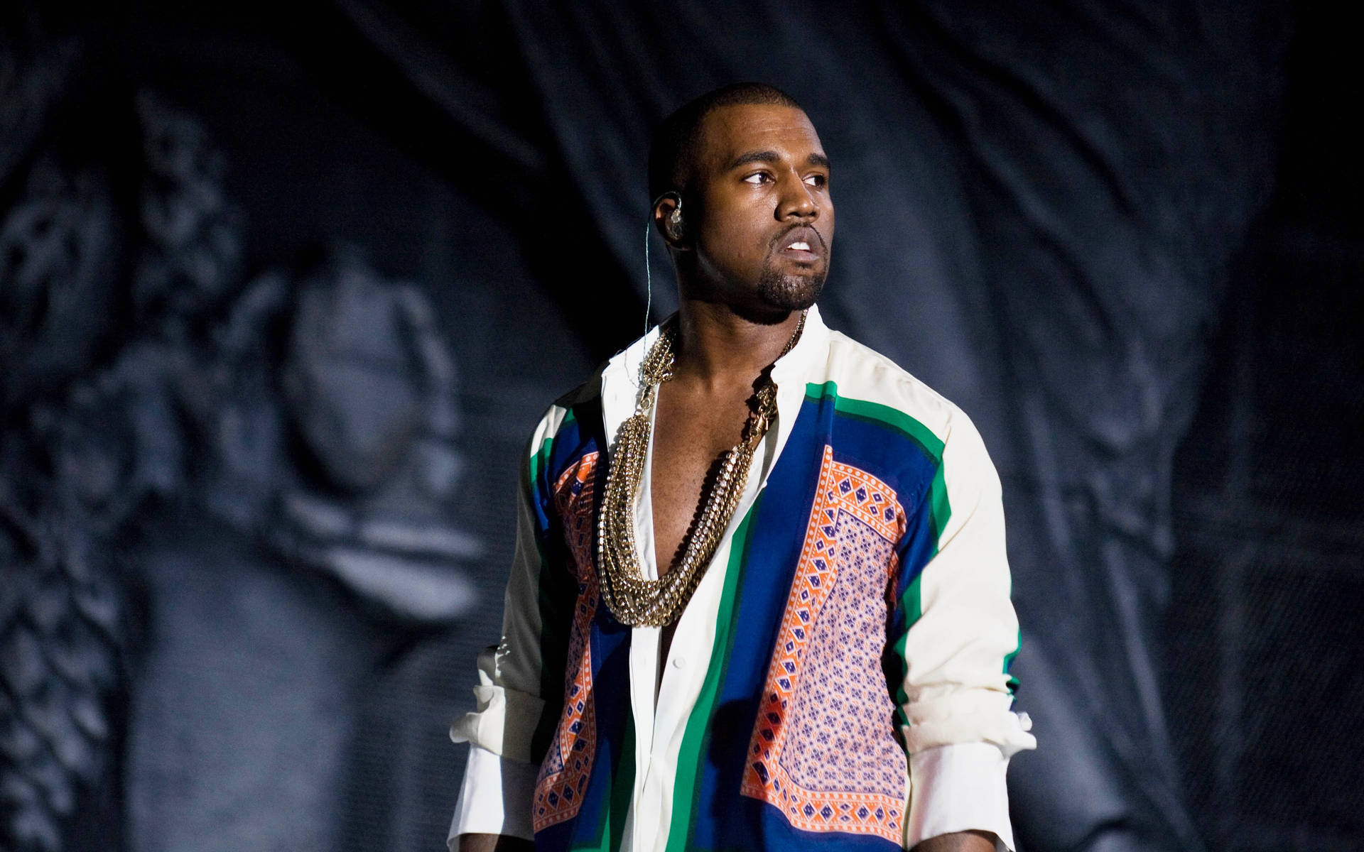 Hip-hop Artist Kanye West In His Album “ye.” Wallpaper