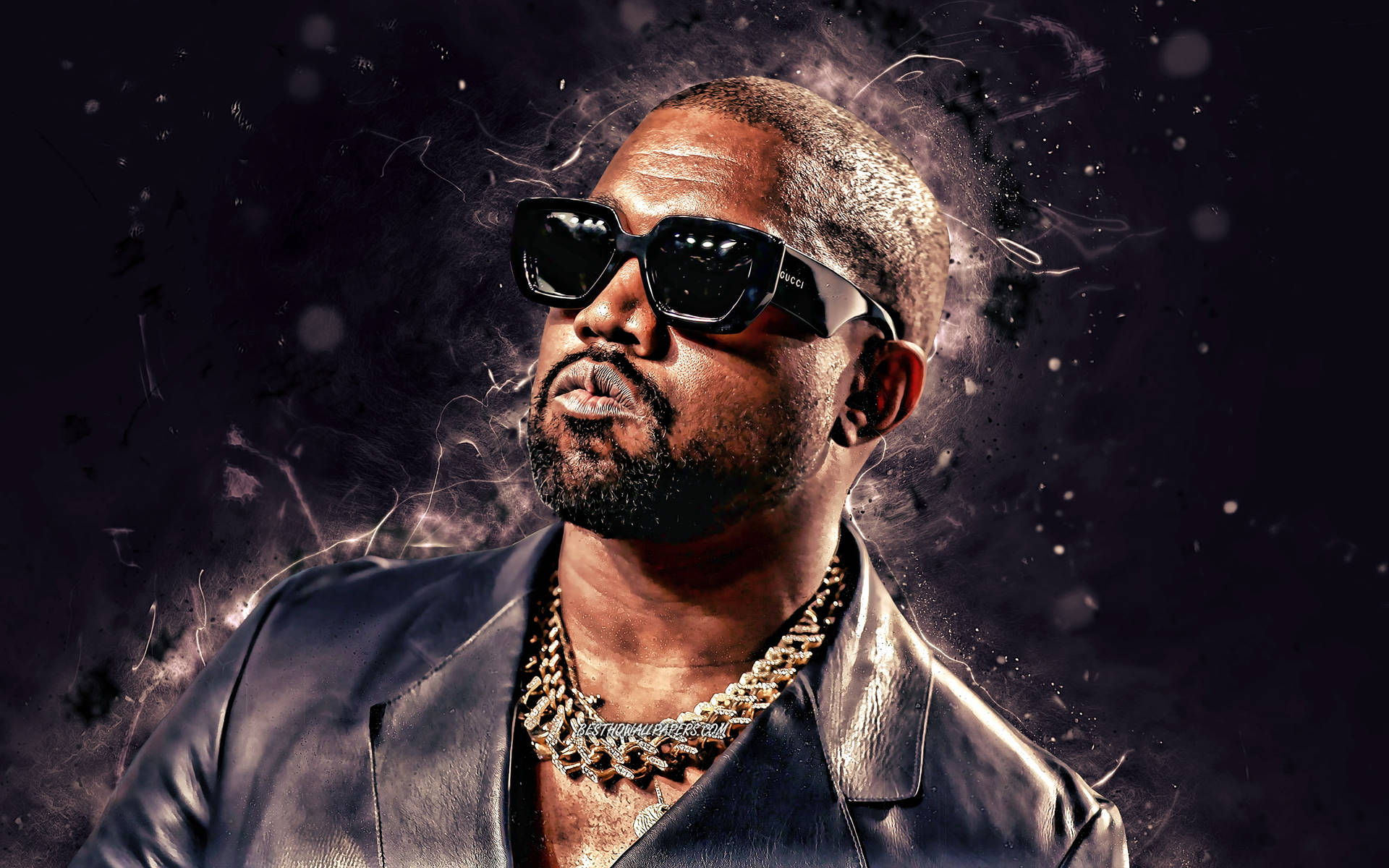 Kanye West Performing His "ye" Album Live Wallpaper