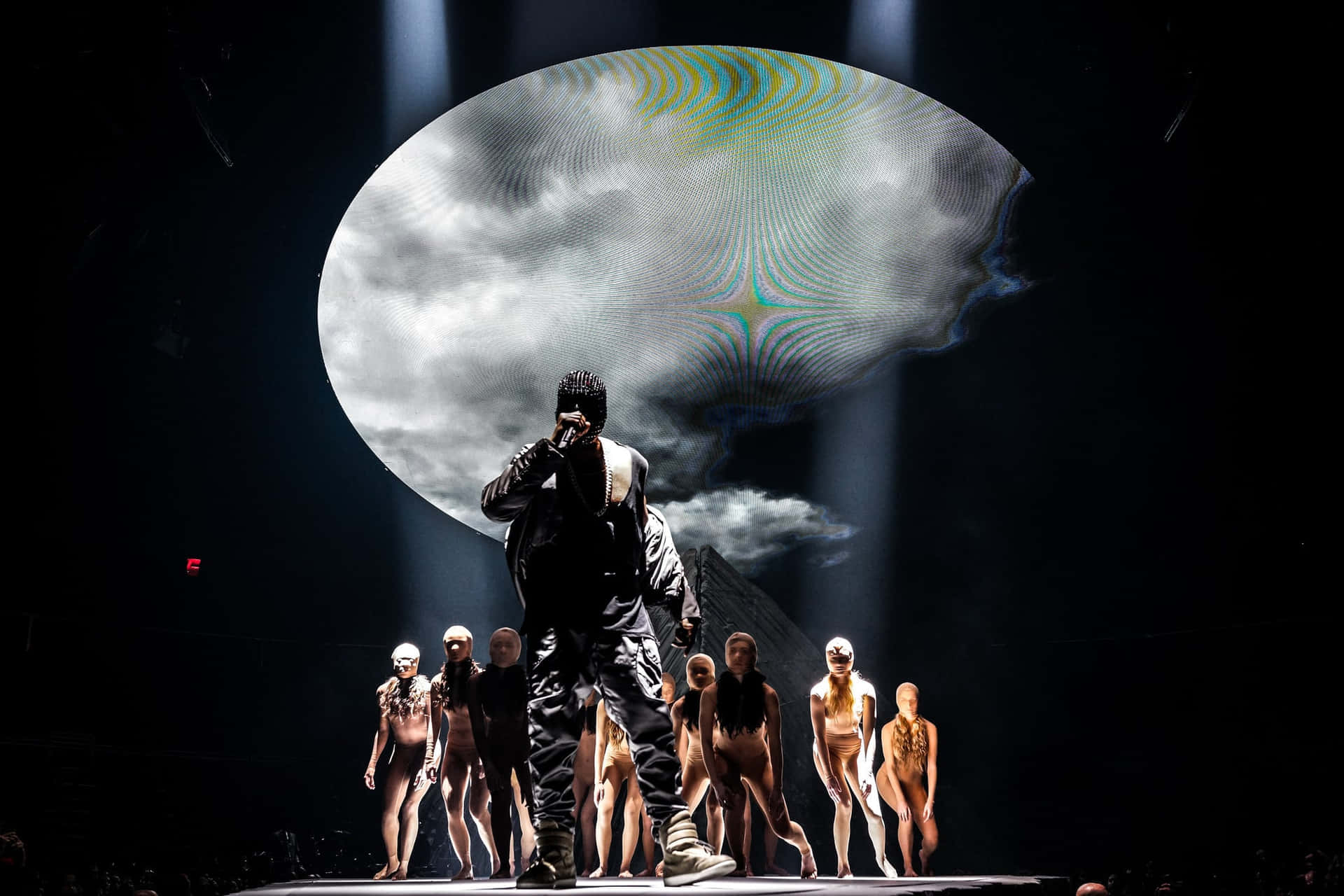 Kanye West i æraen af Yeezus. Wallpaper