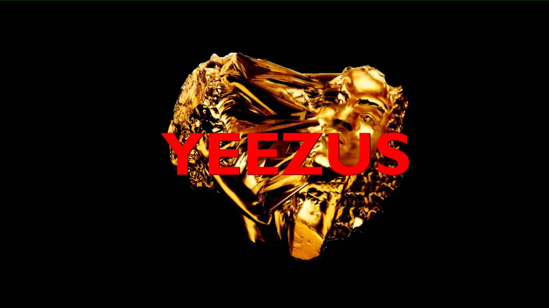 Kanye West bringer sin unikke stil til Yeezus Tour Desktop Wallpaper Wallpaper