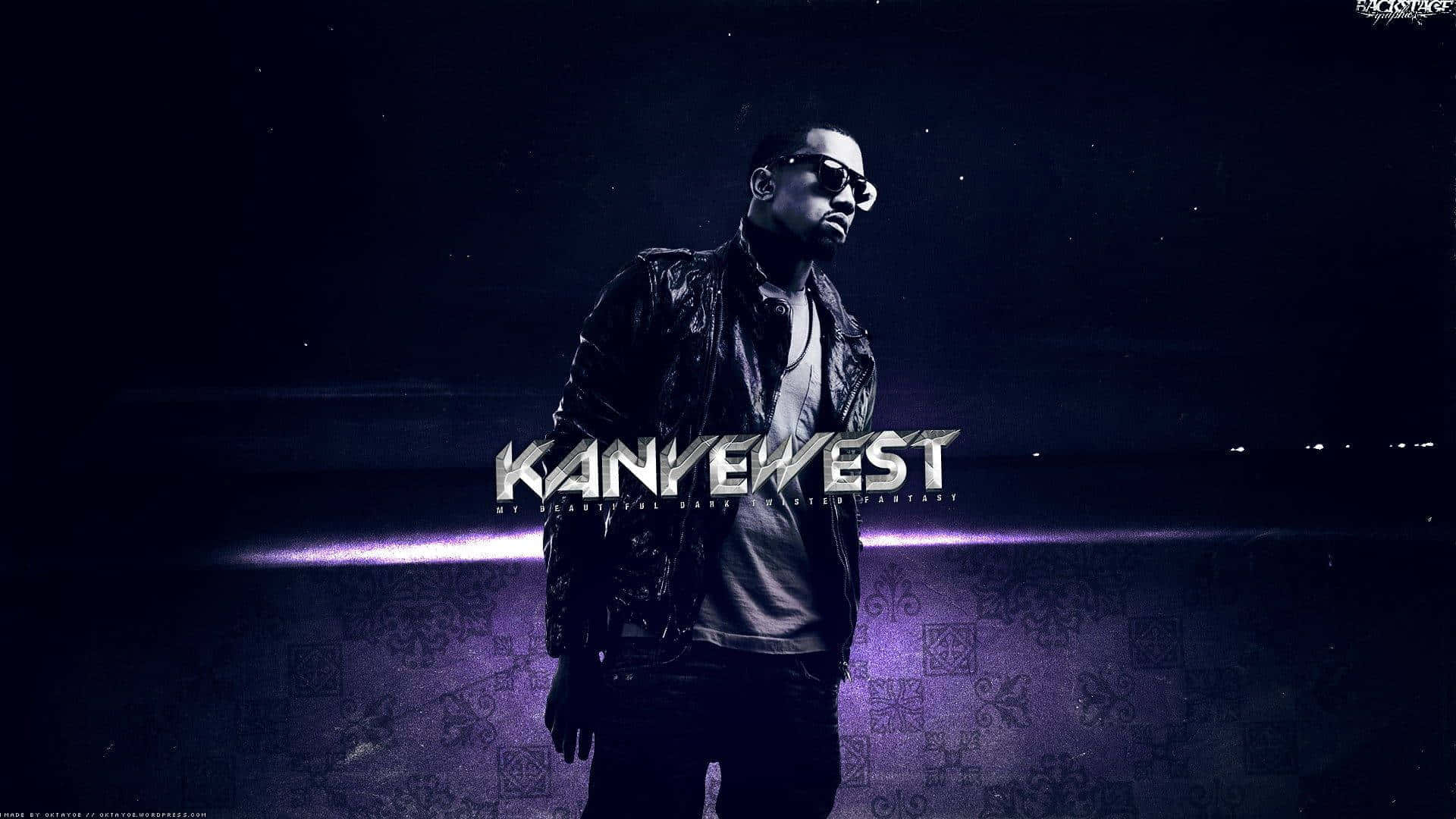 Læg Kanye Wests Yeezus 2013 Hip Hop Masterværk som tapet Wallpaper