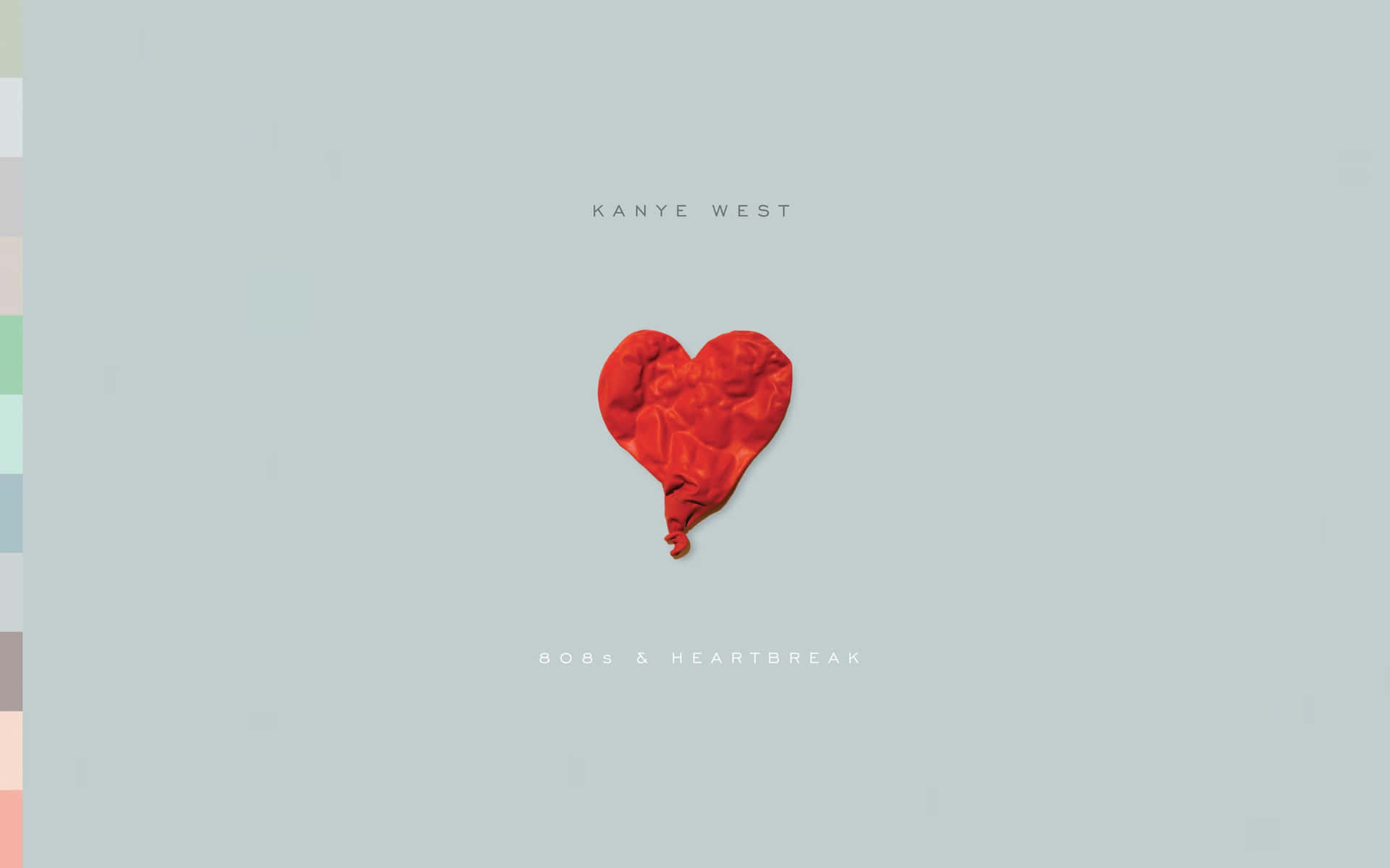 Kanye West808s Heartbreak Album Art Wallpaper