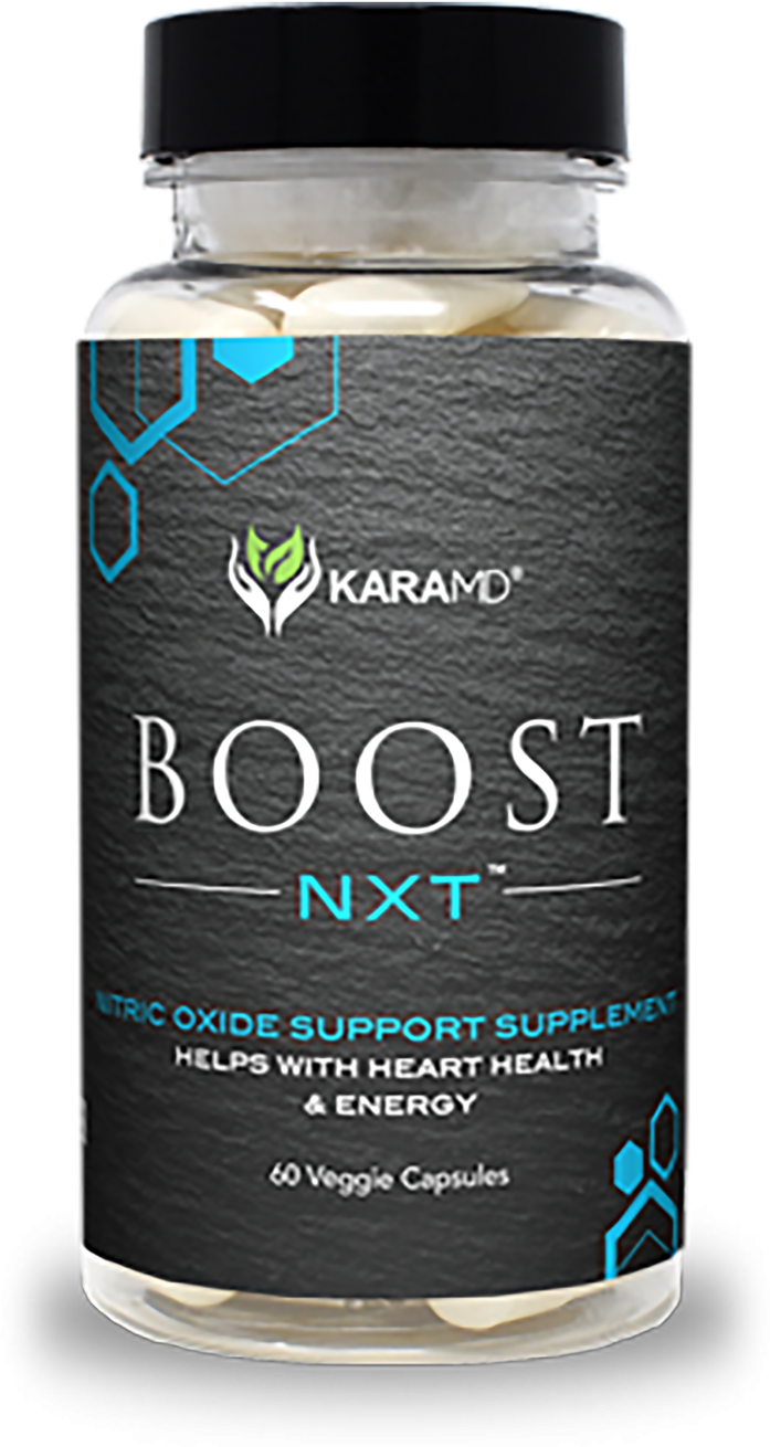 Kara M D Boost N X T Supplement Bottle PNG