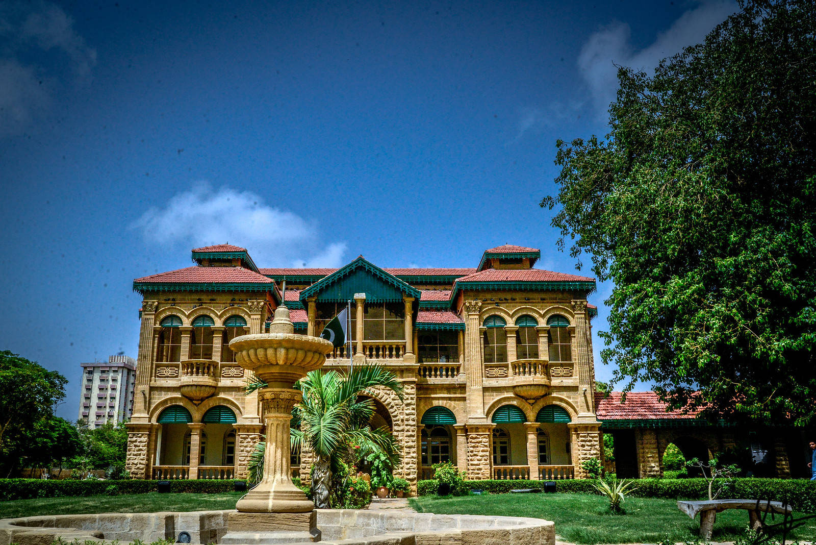 Karachimuseo Casa De Quaid-e-azam Fondo de pantalla
