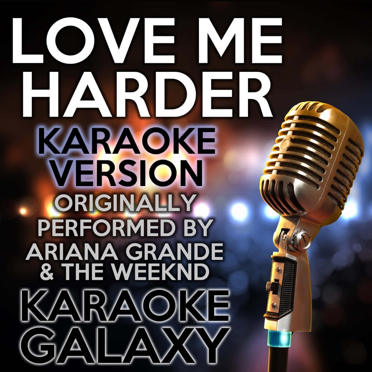 Love Me Harder Karaoke Version Background