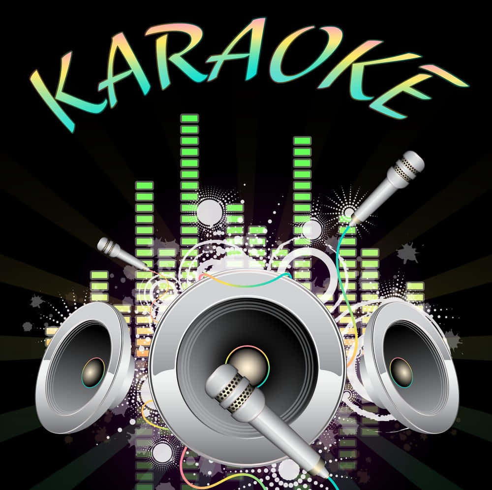 Karaoke Collage Background