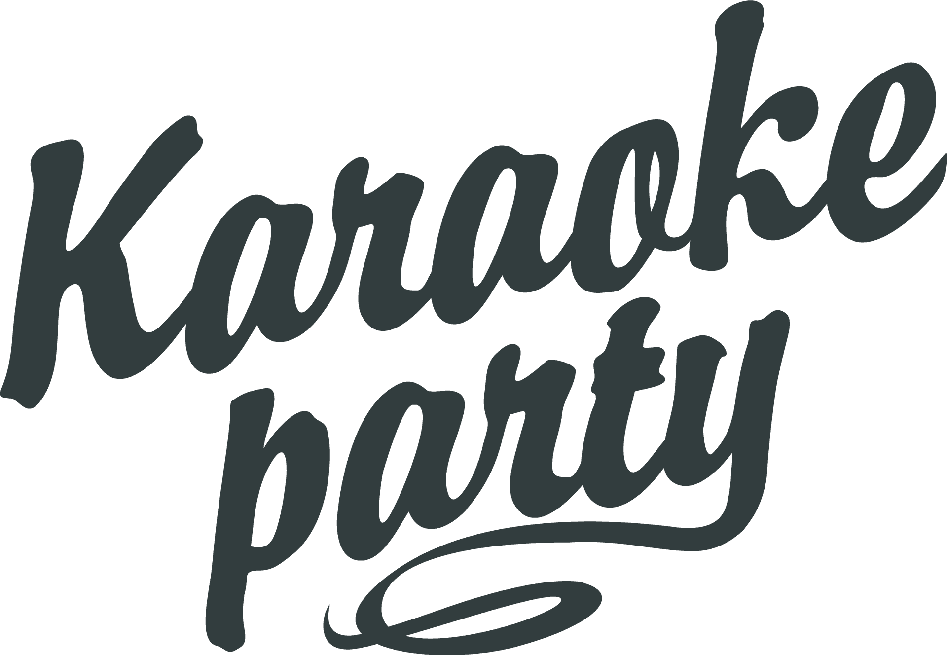 Karaoke Party Logo PNG