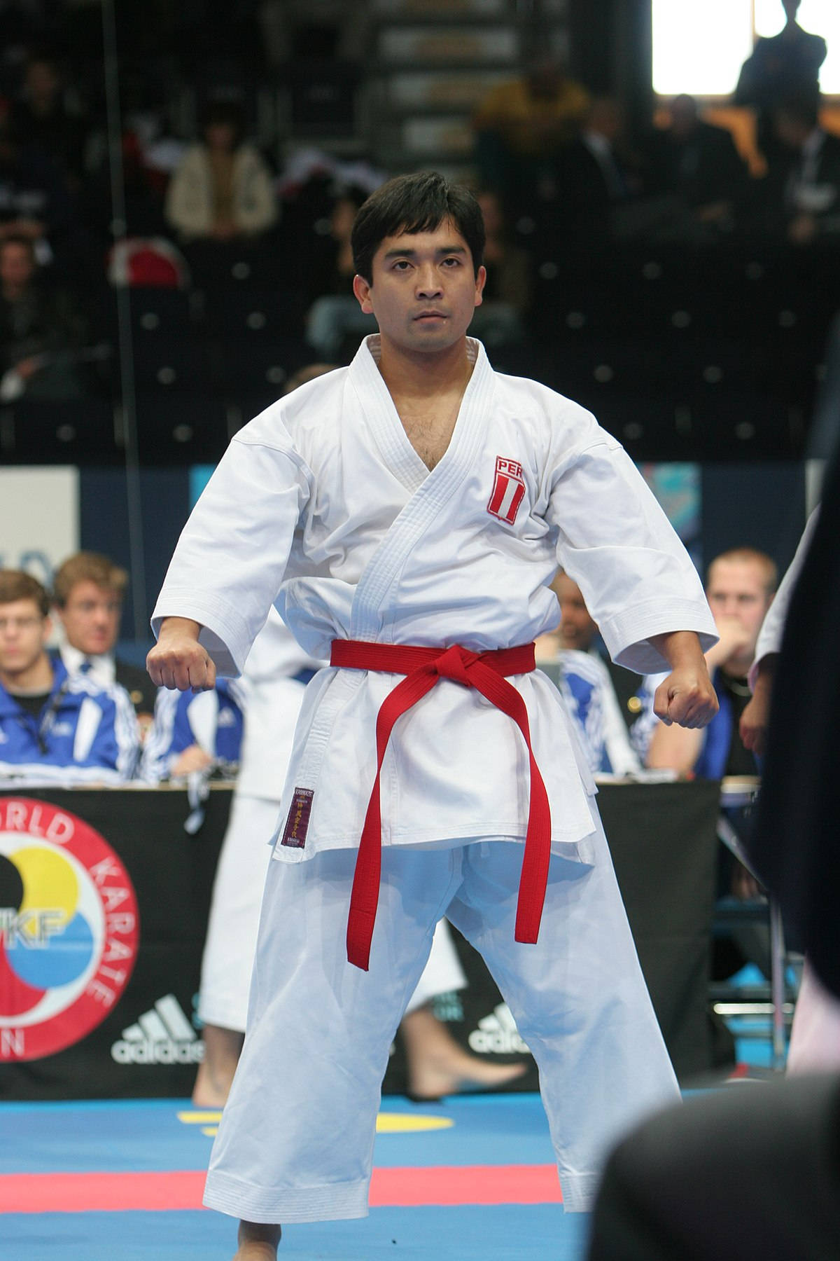 Karate Akio Tamashiro Red Belt Wallpaper