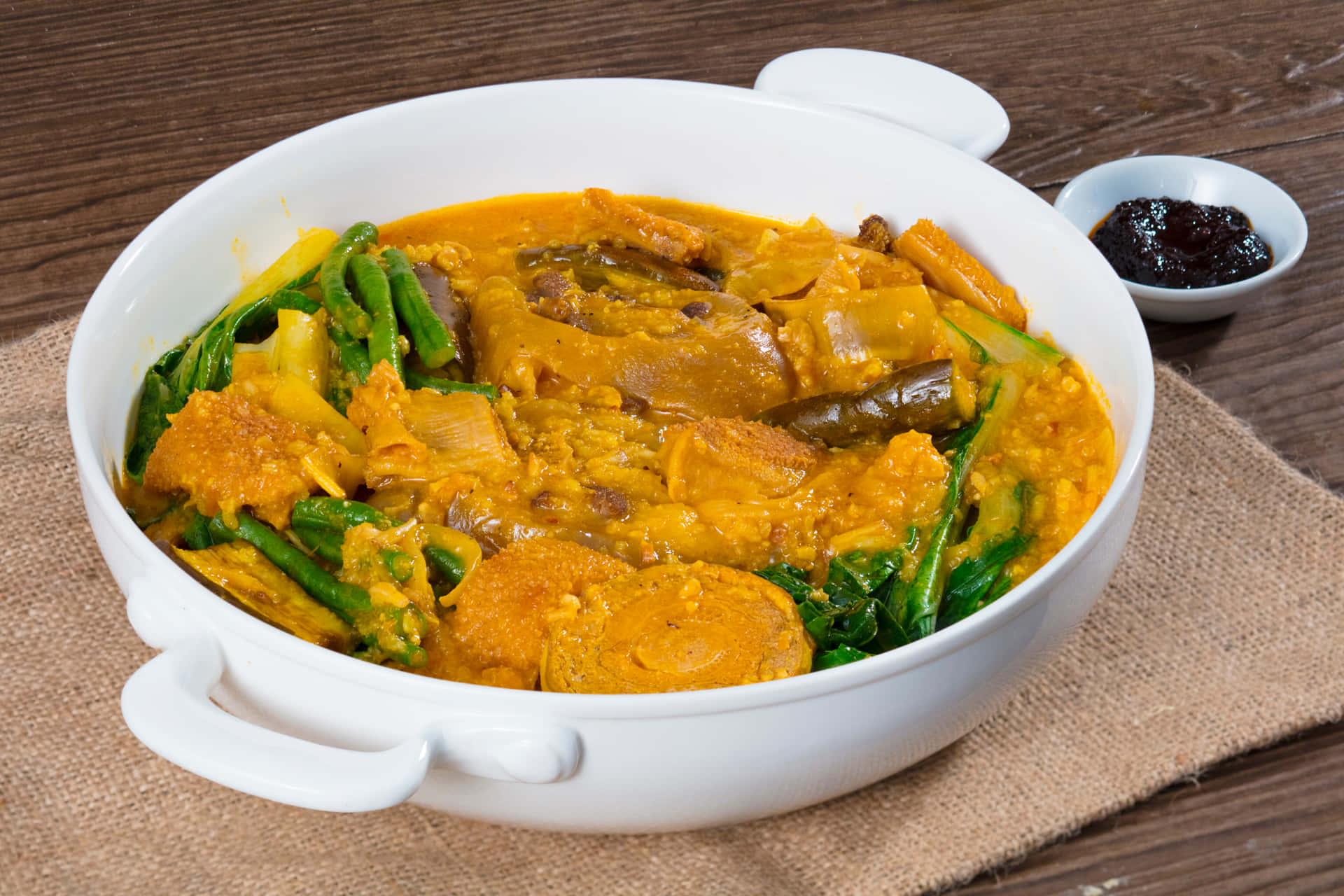 Kare-kare In A Simple White Bowl Picture