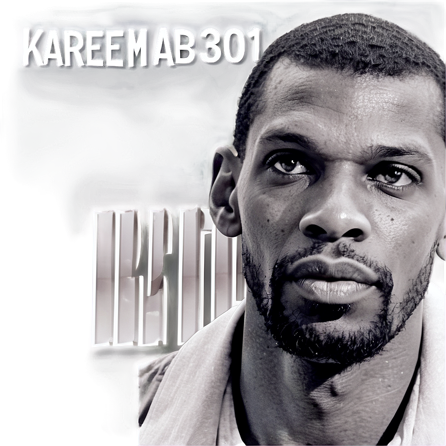 Kareem Abdul-jabbar Black And White Png 71 PNG